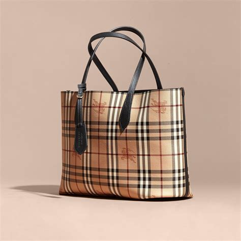 burberry large black tote|burberry classic tote bag.